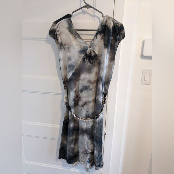 IKKS/Silk Dress Sz 36 - Picture 2 of 6